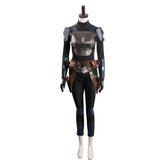 Kids Girls Moive Star Wars Bo-Katan Kryze Outfits Cosplay Costume Suit